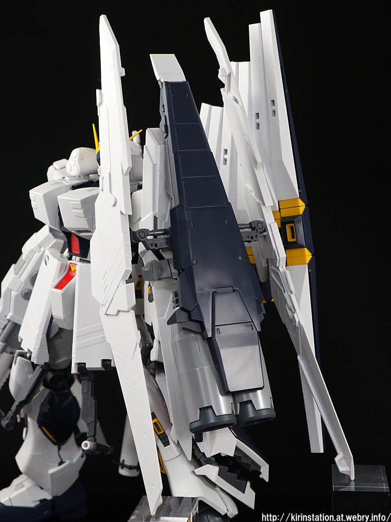 MG νガンダム Ver.Ka用 HWS拡張セット 素組みレビュー: KirinStation