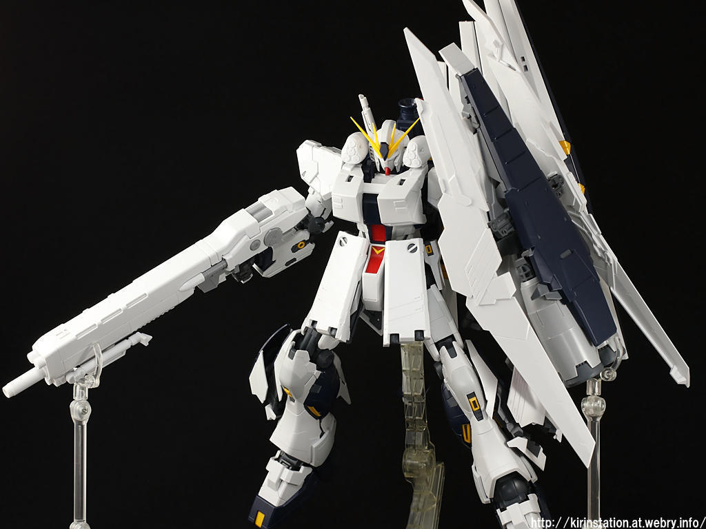 MG νガンダム Ver.Ka用 HWS拡張セット 素組みレビュー: KirinStation