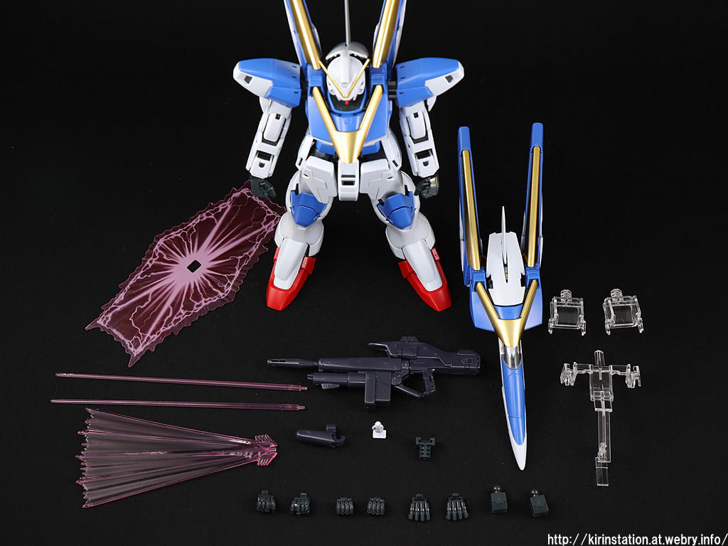 MG V2アサルトバスターガンダム Ver.Ka 素組みレビュー: KirinStation