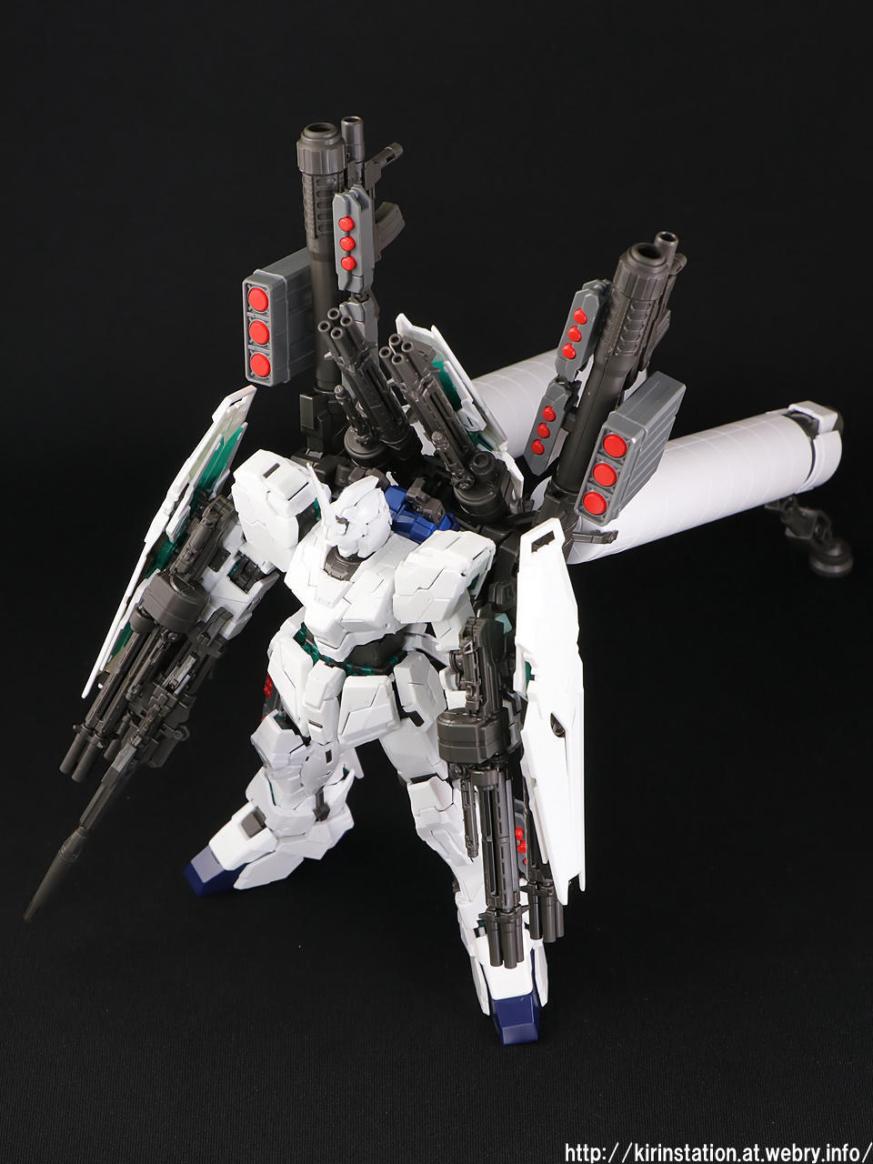 RG フルアーマー・ユニコーンガンダム 素組みレビュー 後編: KirinStation