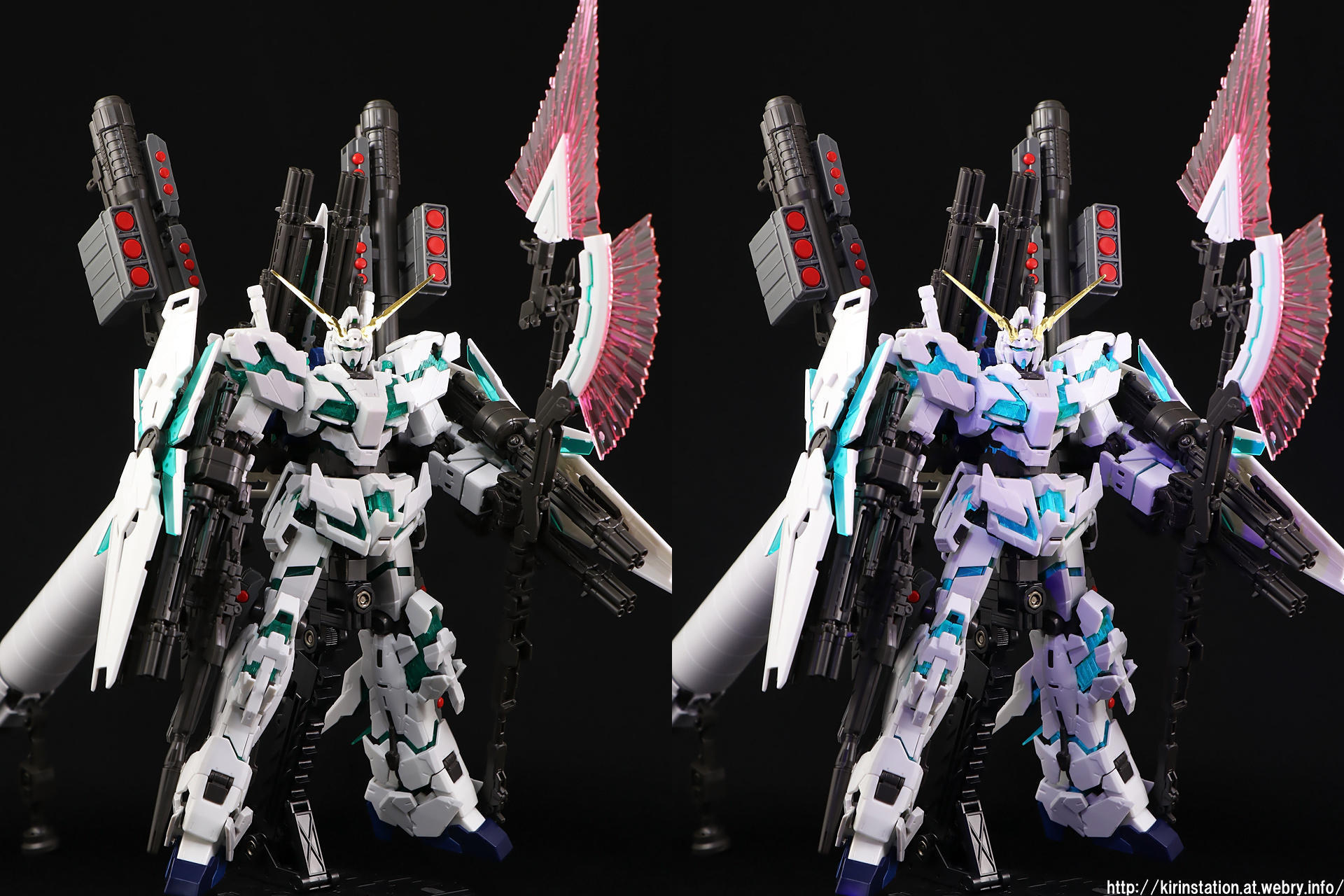 RG フルアーマーユニコーンガンダム 全塗装完成品