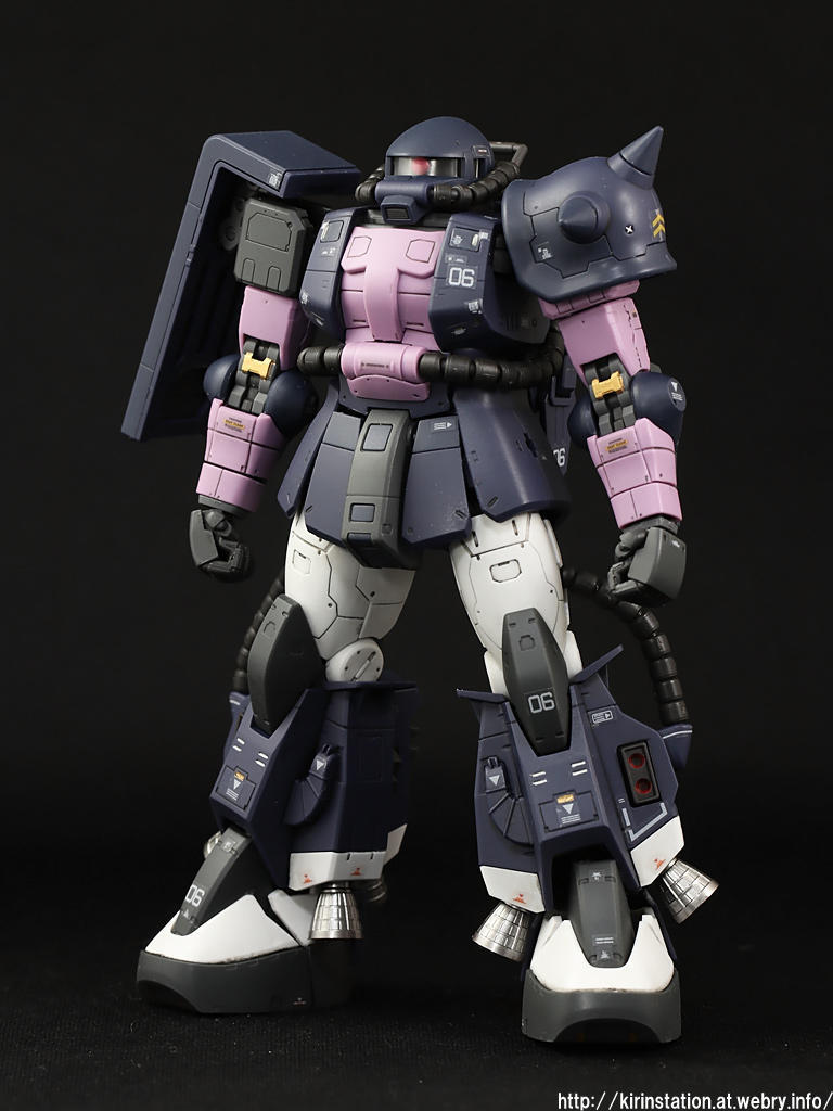 RG 黒い三連星専用ザクII 完成: KirinStation