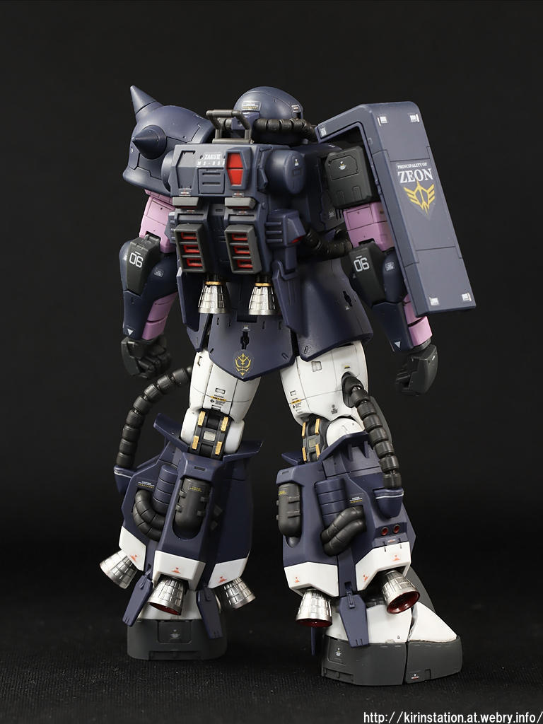 RG 黒い三連星専用ザクII 完成: KirinStation