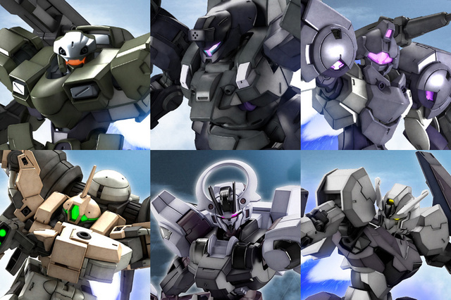 4機】ガンダムシュバルゼッテ、ディランザソル、ガンヴォルヴァ、他