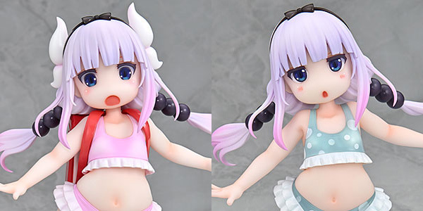 予約開始】3月14日 「小林さんちのメイドラゴン カンナカムイ おうちでワクワク水着Ver. 1/6 完成品フィギュア」「小林さんちのメイドラゴン  カンナカムイ はまべでウキウキ水着Ver. 1/6 完成品フィギュア」[回天堂]: KirinStation