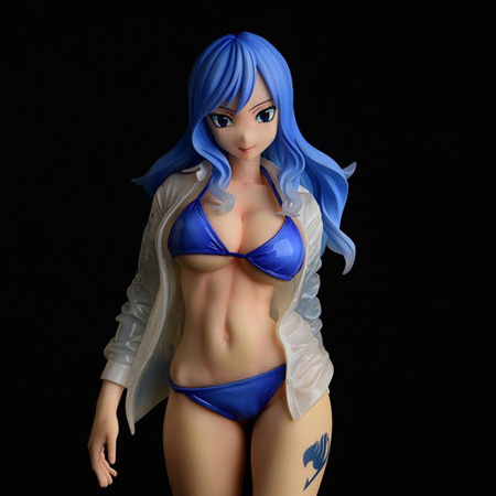 FAIRY TAIL ジュビア・ロクサー濡れ透けワイシャツフィギュア