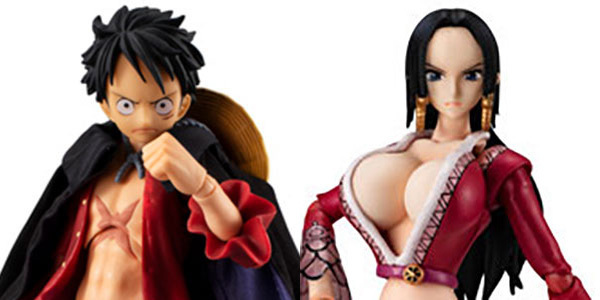 予約開始】9月5日 「ヴァリアブルアクションヒーローズ ONE PIECE モンキー・D・ルフィ Ver.1.5 アクションフィギュア」「ヴァリアブルアクションヒーローズ  ONE PIECE ボア・ハンコック Ver.1.5」[メガハウス]: KirinStation