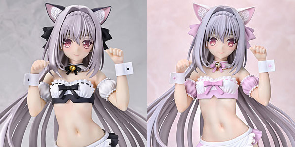 予約開始】10月30日 「桜小路ルナ 猫耳メイド 1/6 完成品フィギュア」「桜小路ルナ 猫耳メイド 桜カラーver. 1/6 完成品フィギュア」:  KirinStation